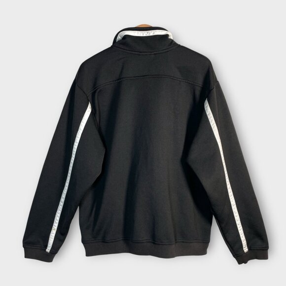 Vintage Y2K Adidas Soccer Pullover Jacket MEDIUM Pockets SEE ALL PHOTOS - Picture 2 of 9